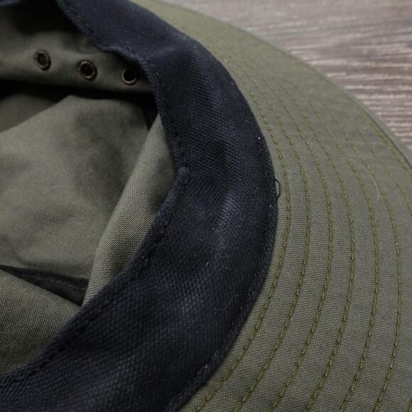 Filson Hat Boonie Fitted Mens Large Otter Green Packer Wide Brim Safari Made USA - Picture 13 of 13